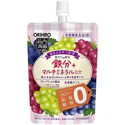 ORIHIRO Purunto Konjac Jelly питне безкалорійне конняку-желе (виноградний мікс), 130 г