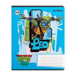 Зошит Kite Ninja Turtles, 12 аркушів, лінія (NT24-234), в асортименті - мініатюра 7