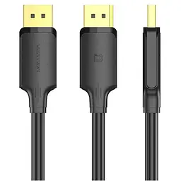 Кабель DisplayPort M - M 3.0м, V1.2, 4K 60 Гц 3D Dolby 7.1 Vention - мініатюра 2