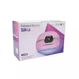 UV/LED-лампа для манікюру CABINA SUN L6, 45 світлодіодів, 268 Вт - мініатюра 4