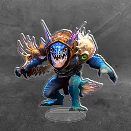 Акрилова колекційна фігурка Dota 2 Slark 15 см