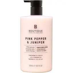 Лосьйон для рук і тіла Pink Pepper & Juniper Boutique, 500 мл