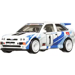 Колекційна модель машинки Hot Wheels Преміальні автівки '93 Ford Escort RS Cosworth біла (GJT68/HKF17) - мініатюра 2