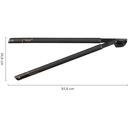 Великий площинний сучкоріз Fiskars SingleStep L38 з загнутими лезами L (1001426) - мініатюра 3