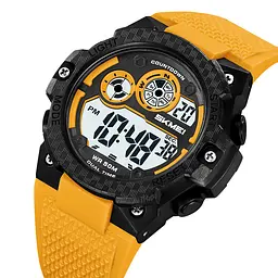 Наручний годинник чоловічий 2337YL Yellow Skmei acs0030007 - мініатюра 3