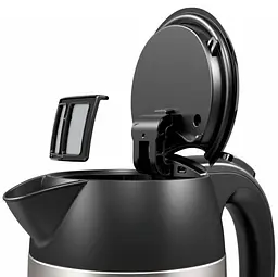 Електрочайник Bosch TWK3P420 1.7 л нержавіюча сталь/чорний - мініатюра 3