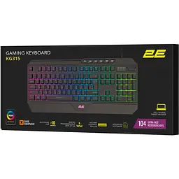 Клавіатура ігрова 2E Gaming KG315 з підсвіткою black (2E-KG315UBK) - мініатюра 7