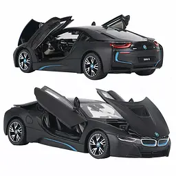 Машинка Rastar BMW I8 1:24 метал чорний 56500 - мініатюра 5