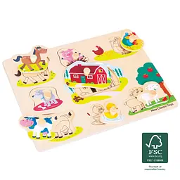 Пазл New Classic Toys Ферма, 8 частин (10430) - мініатюра 2