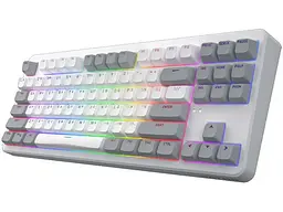 Клавіатура Hator Rockfall 3 TKL White (HTK851UA) - мініатюра 2