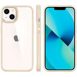 Оригінальний протиударний чохол Spigen Ultra Hybrid для iPhone 13 Mini Sand Baige (ACS03321) - мініатюра 5