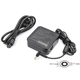 Блок живлення до ноутбуку PowerPlant ACER 220V, 19V 90W 4.74A (5.5*1.7) wall mount (WM-AC90F5517) - мініатюра 1