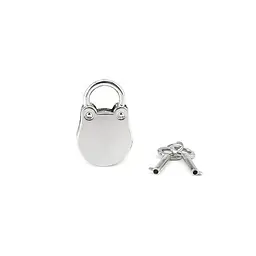 Замочок Liebe Seele Frog Shape Padlock Silver, 2 шт