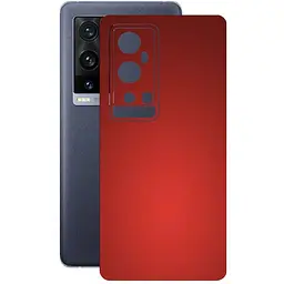 Захисна плівка StatusSKIN для Vivo X60 Pro Plus 5G Корпус Вініл червона матова