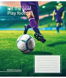 Набір зошитів Yes Hit the goal А5 в лінійку 60 аркушів 10 шт. (767409) - мініатюра 6