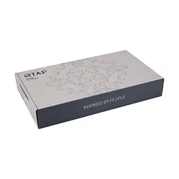Змішувач для умивальника Qtap Vlasta New високий QTVLA269GMB45653 Gunmetal Black PVD Шліфований чорний хром - мініатюра 6