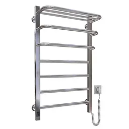 Електрична рушникосушка Navin Fortis 480x800 Sensor права 12-228153-3680, Хром, Праве, Електронний
