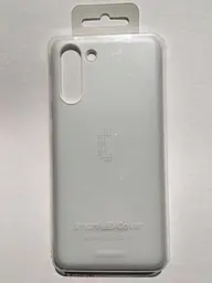 Чохол протиударний Official LED Cover EF-KG996CWEGRU для Samsung Galaxy S21 Plus (6.7") White - мініатюра 2