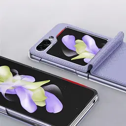 Чохол для смартфона DUX DUCIS Bril for Samsung Flip 5 Purple - мініатюра 5