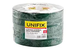 Скотч двосторонній універсальний Unifix 19 мм x 10 м спінений - мініатюра 2