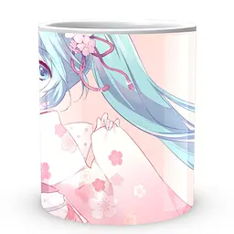 Кухоль GeekLand Hatsune Miku Хацуне Міку HM 02.15 330 мл білий - мініатюра 2