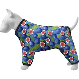 Вітровка для собак WAUDOG Clothes, малюнок "Інжир", XS25, В 36-38 см, С 26-28 см