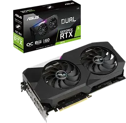 Відеокарта GeForce RTX 3070 8GB Asus Dual OC (DUAL-RTX3070-O8G) Б/В - мініатюра 2