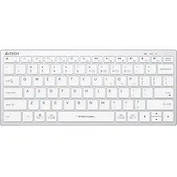 Клавіатура дротова A4Tech Fstyler FBX51C USB/Bluetooth White - мініатюра 2