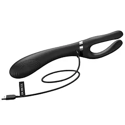 Гнучкий універсальний вібратор Dorcel Infinite Joy 28.2 см чорний - мініатюра 8
