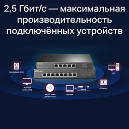 Комутатор TP-Link TL-SG105-M2 - мініатюра 5