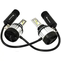 Комплект світлодіодних ламп Guarand V12X H15 CSP 5500k 6000Lm 40w 12-24v - мініатюра 2