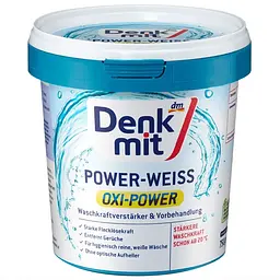 Порошок для виведення плям з білих тканин DenkMit Oxi Power, 750 г