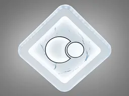 Світильник стельовий LED Diasha 12098, 38W, 3200K/4100K/6000K, металевий каркас, для дому - мініатюра 3