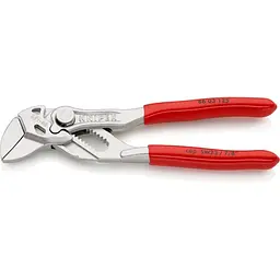 Кліщі переставні-гайковий ключ, Ø23мм KNIPEX 86 03 125, хромовані