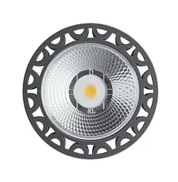 Лампа LED GU10 5WCOB 2700К 450Lm DIM KLOODI KDGU10-QL 5WCOB 2.7K 10D BK DIM - мініатюра 2