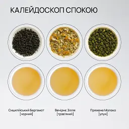 Чайний сет “Калейдоскоп Спокою” подарунковий набір чаїв - мініатюра 2