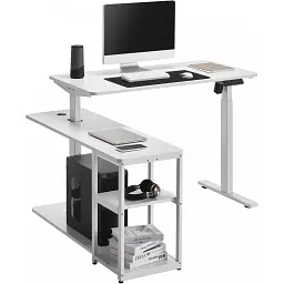 Комп'ютерний стіл OfficePro ODE119W White [111775] - мініатюра 13