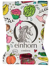 Упаковка 7шт веганських презервативів Einhorn Pussy Items