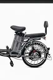 Електровелосипед двомісний MINAKO V4 PRO (750W/60V/26Ah) із заднім амортизатором сірий графіт - мініатюра 5