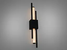 Настінне LED бра Diasha 7066BK, чорне 5 Вт - мініатюра 2