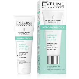 Матуючий крем для обличчя Eveline Concentrated Formula 50 мл - мініатюра 2