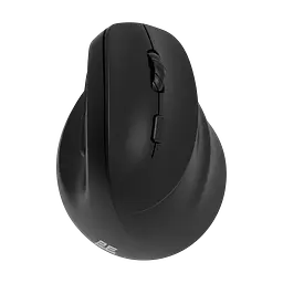 Миша вертикальна бездротова 2E MF325 Silent Black (2E-MF325WBK)