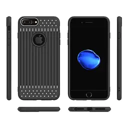 Чохол накладка Primo Shell TPU для Apple iPhone 6 Plus / iPhone 6s Plus Black - мініатюра 4