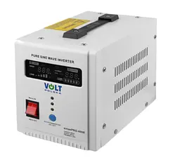 Гібридний ДБЖ/інвертор Volt Polska SINUS PRO 800 E 12/230V 500/800W (3SP080012E)