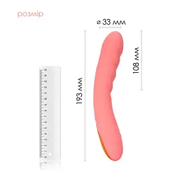 Смарт-вібратор із пульсацією Svakom Ava Neo Peach Pink SVAKOM SX1112 101007 - мініатюра 10