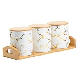 Набір ємностей для зберігання продуктів TS Kitchen GCC-7940-Y243