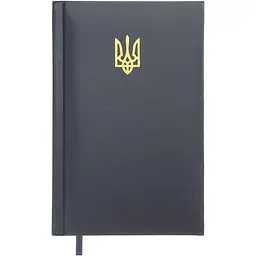 Щоденник датований Buromax Powerful 2026 A6 штучна шкіра/поролон темно-синій (BM.2583-03)