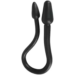 Двосторонній фалоімітатор Rebel Double Plug 76.5 см (чорний)