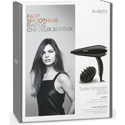 Фен Babyliss 2200 Вт чорний (D572DE) - мініатюра 6