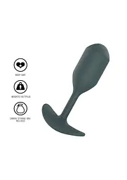 Анальна пробка ToyJoy Weighted Plug, 10.8 см - мініатюра 4